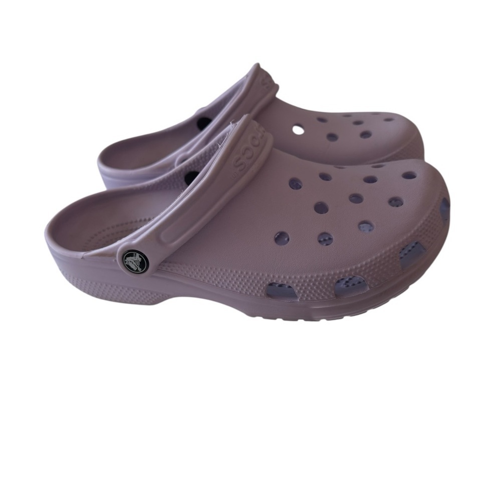 Crocs Classic Slip on lavender with strap Men size 6 Women Size 8  Comfort - Picture 6 of 8